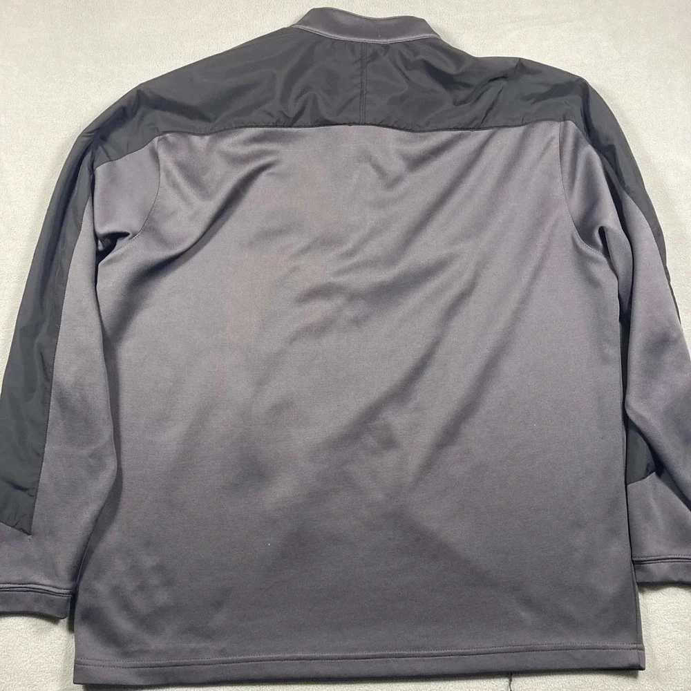 Pebble Beach Pullover Mens XL Gray Performance Solid